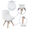 Flash Furniture Kids Shaggy Dog White Accent Chair DL-DA2018-1-W-GG - alternate 3
